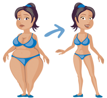 Системная диета - похудение за месяц на 28 килограммов